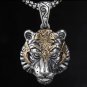 High Quality Fashion Creative Tiger Head Domineering Pendant Mature Man Personal
