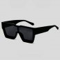 Black Sunglasses Large Oversized XL Square Lady Women Retro Vintage SHADZ
