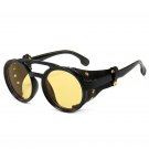Steampunk Sunglasses Men Round Night Vision Googles Vintage Punk Sun Glasses