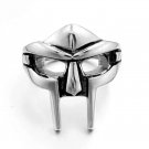 Vintage Goth Mf Doom Mask Adjustable Joint Ring For Men Gladiator Punk Egyptian