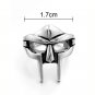 Vintage Goth Mf Doom Mask Adjustable Joint Ring For Men Gladiator Punk Egyptian