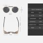 MUSELIFE Retro Round Metal Sunglasses Steampunk Men Women Brand Designer Glasses
