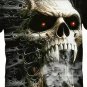 New Horror Skull 3D Printed Retro Casual Short-Sleeved Elastic Breathable Quick-