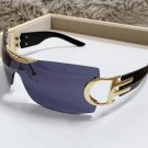 Rimless Wrap Around Y2K Sunglasses For Women Unisex Futuristic Oversized Fashion