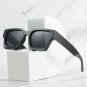Thick Square Sunglasses for Men Women Retro Chunky Rectangle Shades UV400