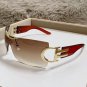 Trendy Y2k Sunglasses Women Men Oversize Designer Brand Cycling Goggle Sun Glass