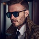 Classic Beckham Sunglasses Men Luxury Brand Designer Vintage Retro Square