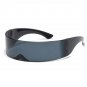 Futuristic Narrow Cyclops Visor Sunglasses Laser Eyeglasses UV400 Personality