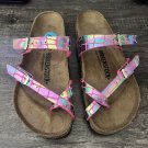 New w/o Box Birkenstock Mayari Graceful Pink  Multicolor-Size 6 (37)