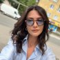 Vintage Tortoise Shell Round Sunglasses Women Men 2024 Brand Design Retro Rivet