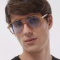New Retro Men Pilot Sunglasses Fashion Square Double Bridges Oversized Frame Sha