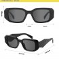 Trendy Rectangle Sunglasses for Women Men-Goulding