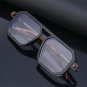 Retro Fashion Square Frame Sunglasses For Men Women Blue Light Blocking Shades