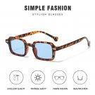 Fashion Square Sunglasses Women Retro Rivets Decoration Gradient Shades UV400