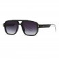 Retro Double Bridges Square Sunglasses Women Gradient Shades UV400 Fashion Brand
