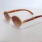Oval Sunglasses Women 2024 Trendy Designer Wooden Sunglasses Men Luxury Fashion