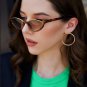 New Small Cat Eye Sunglasses Women Men Trendy Vintage Shades Eyewear Fashion