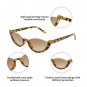 New Small Cat Eye Sunglasses Women Men Trendy Vintage Shades Eyewear Fashion
