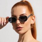 New Fashion Vintage Sunglasses Women Men Brand Designer Retro Metal Rectangle