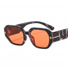 Fashion Square Sunglasses Women Brand Designer Retro Black Marble Eyewear Shades