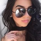 Big PILOT  "KEY" OVERSIZED FLAT LENS Women Sunglasses FASHION SHADZ MIRROR