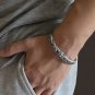 Mens Norse Viking Arm Ring Fenrir Wolf Head Cuff Bangle Bracelet For Men