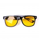 Unisex Yellow Lenses Night-Vision Glasses Driving Glasses