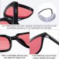 Rectangle Tony Stark Sunglasses Men Red Lens Brand Designer Fashion Iron Man Gl