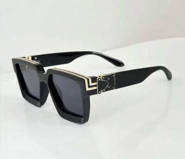 Millionaire Sunglasses For Men Vintage Square Fashion Glasses Luxury Retro Sungl