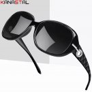 Women's Polarized Sunglasses UV400 Retro Diamond Butterfly Frame Eyewear Fashion