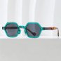 Retro Style Polarized Sunglasses Uv400 Male Green Brown Polygon Ladies Sun Glass