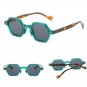 Retro Style Polarized Sunglasses Uv400 Male Green Brown Polygon Ladies Sun Glass