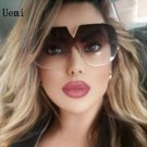 Fashion Brand Square Sunglasses For Women Men Vintage Metal Frame Retro Luxury
