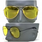 Sport Pilot Hd Night Driving Vision Sunglasses Yellow High Definition Glasses