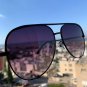 Vintage Pilot Sunglasses Women Brand Designer Shades Sun Glasses Female Retro