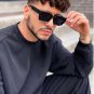 Retro Black Millionaire Shades Luxury Sunglasses 2024 For Men Designer Famous