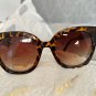 Vintage Leopard Round Sunglasses Woman Fashion Cat Eye Mirror Sun Glasses Female