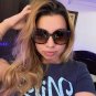 Vintage Leopard Round Sunglasses Woman Fashion Cat Eye Mirror Sun Glasses Female