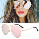 Big XXL "Talon" OVERSIZED Metal Gold PINK Women Sunglasses Shadz GAFAS
