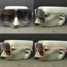 XXL HUGE OVERSIZED BETTY Women Sunglasses Gradient Flat Top Square Shades Gafas