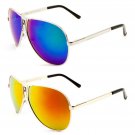 New Men's Women VINTAGE METAL Pilot UV400 LENS Designer Sunglasses