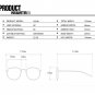 New Women Sunglasses High End Street Photography Modern Trendy T-Shaped Large Fr