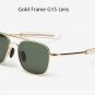 Square Men Sunglasses Military Pilot Ultraviolet Polarized Lens Driving Eyewear