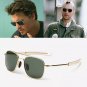 Square Men Sunglasses Military Pilot Ultraviolet Polarized Lens Driving Eyewear