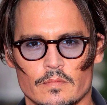 Mens Sunglasses Johnny Depp Robert Downey Tinted Blue Lens Retro Classic Fashion