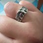 Rings For Men Creative Venus Mask Ring, Retro Thai Silver Relief With Adjustable