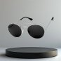 Kiss AB162 Double Bridge Unisex Adults Silver Sunglasses UV400