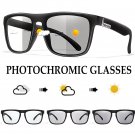 Square Polarized Sunglasses Mens Women Photochromic Driving Glasses UV400