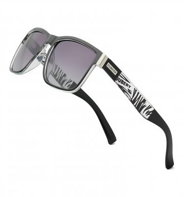 Polarized Square Sunglasses Men Women UV400 Protection Gradient Lens Sport Style