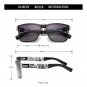 Polarized Square Sunglasses Men Women UV400 Protection Gradient Lens Sport Style